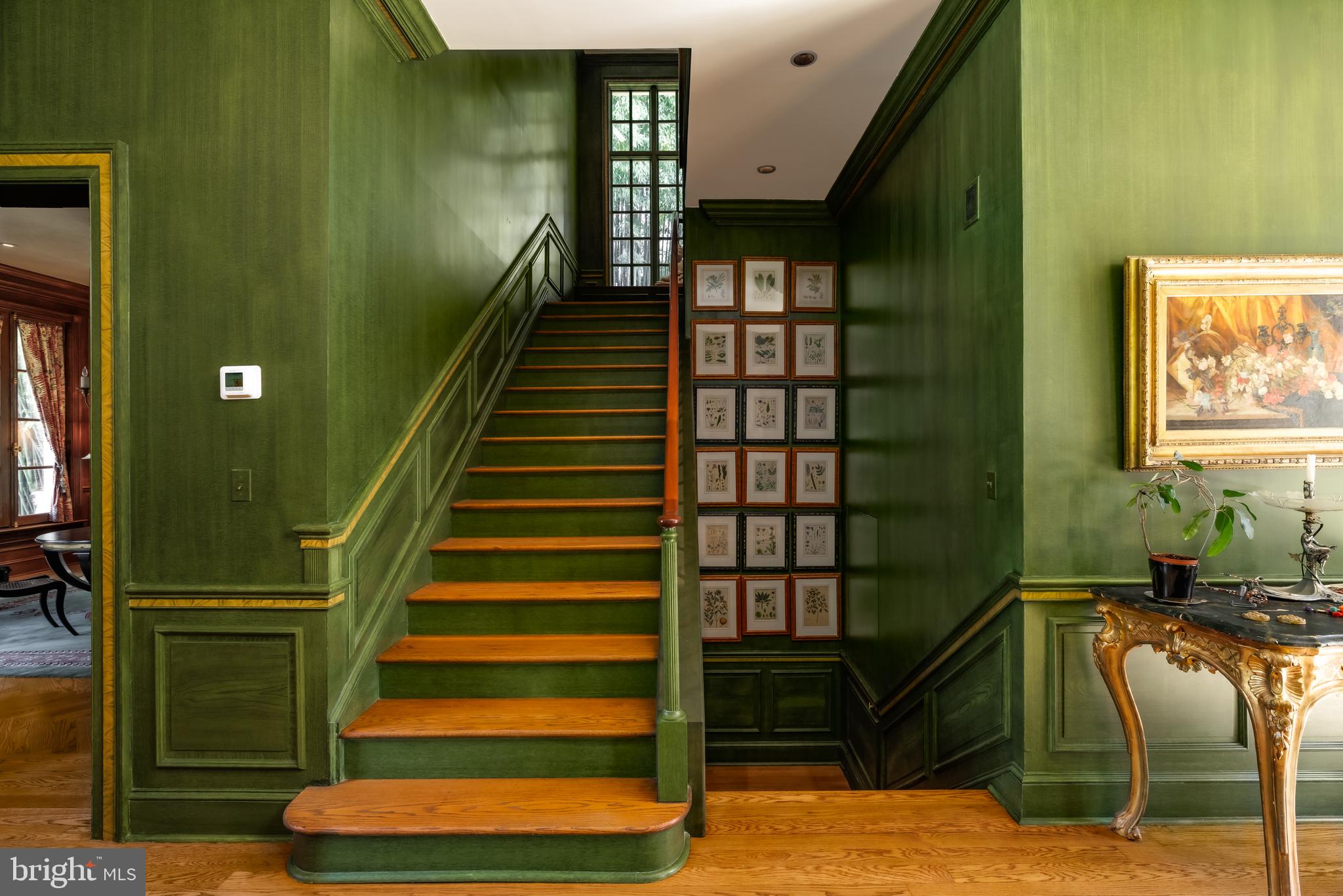 2740 Chain Bridge Road Northwest Washington, DC 20016 - Photo 25 of 50 a view of entryway and hall with wooden floor