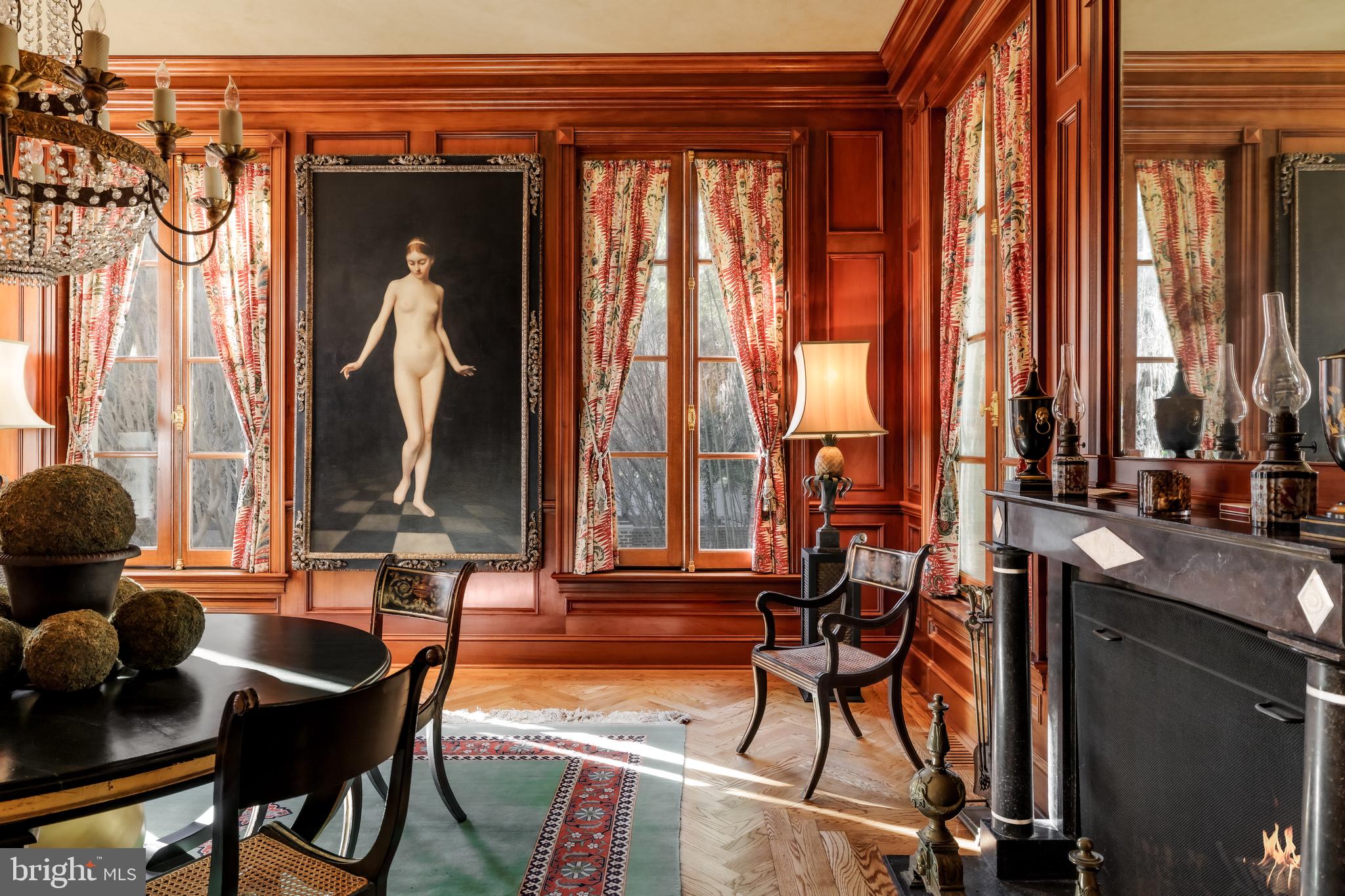 2740 Chain Bridge Road Northwest Washington, DC 20016 - Photo 10 of 50 a living room filled with furniture and a large window