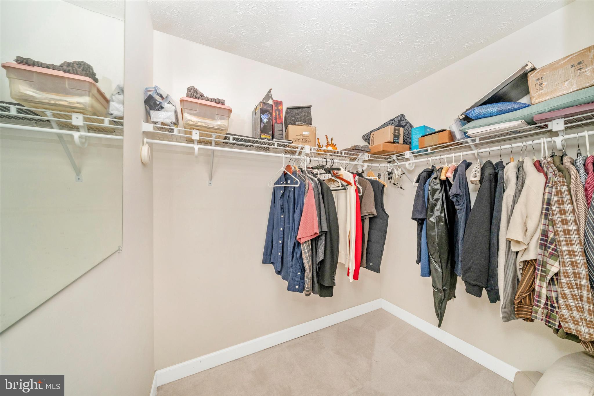 6117 Springwater Place, Unit 1723 Frederick, MD 21701 - Photo 31 of 50 a view of walk in closet with clothes and shoes