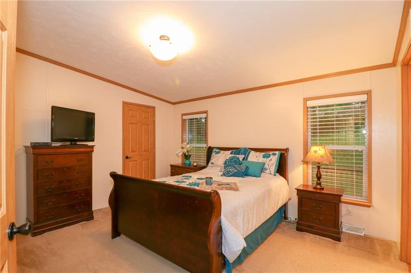 120 Goldscheitter Road Sarver, PA 16055 - Photo 9 of 20 THE MASTER BEDROOM WITH SPACIOUS WALK-IN CLOSET.