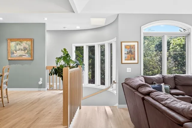 a view of wooden floor