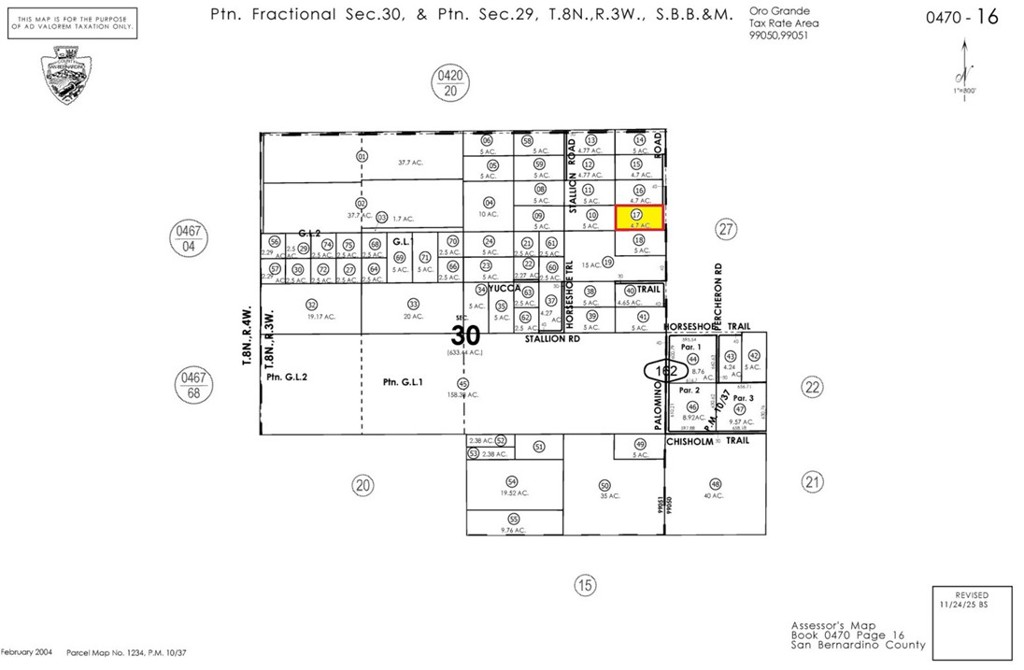 0 Palomino Road Helendale, CA 92342 - Photo 15 of 16 photo digitally modified or edited