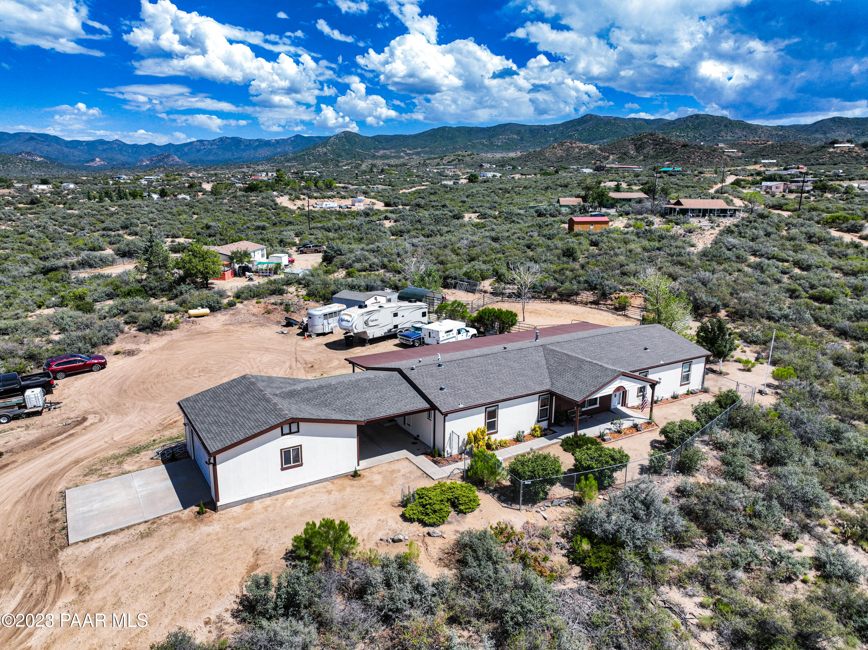 7970 West Hampton Road Kirkland, AZ 86332 - Photo 37 of 52 Aerial View 3