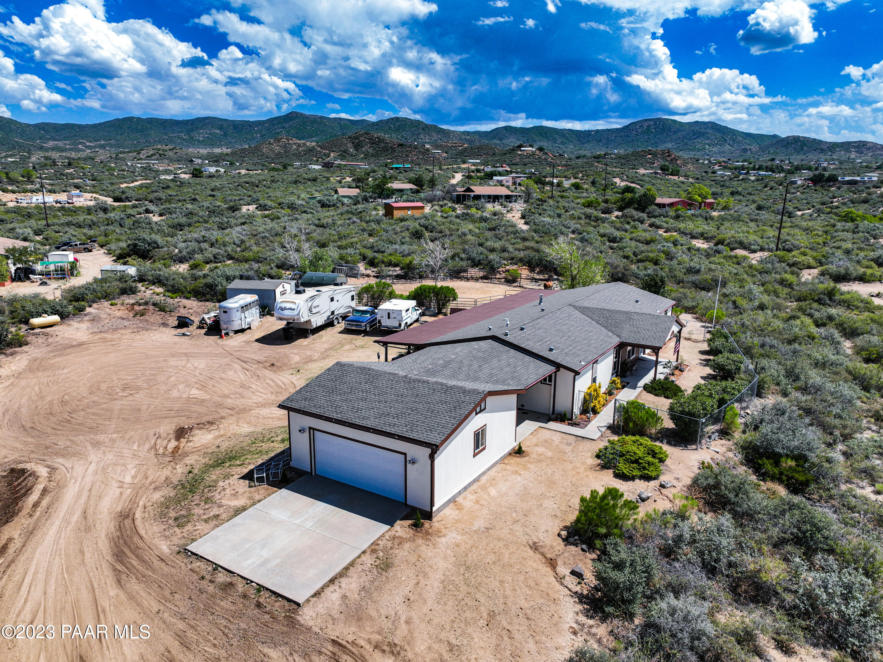 7970 West Hampton Road Kirkland, AZ 86332 - Photo 38 of 52 Aerial View 4