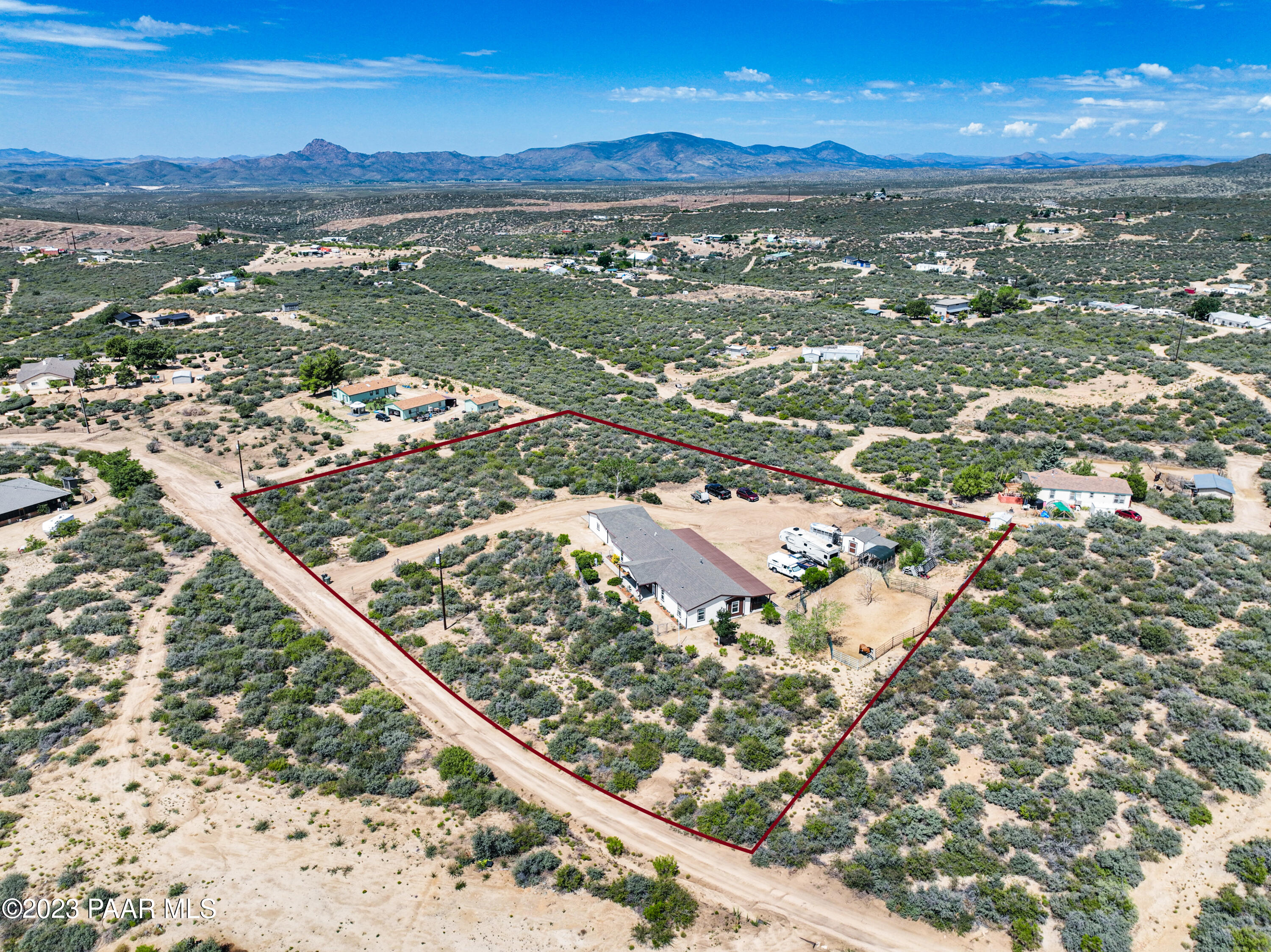 7970 West Hampton Road Kirkland, AZ 86332 - Photo 49 of 52 Aerial Overview Line 1