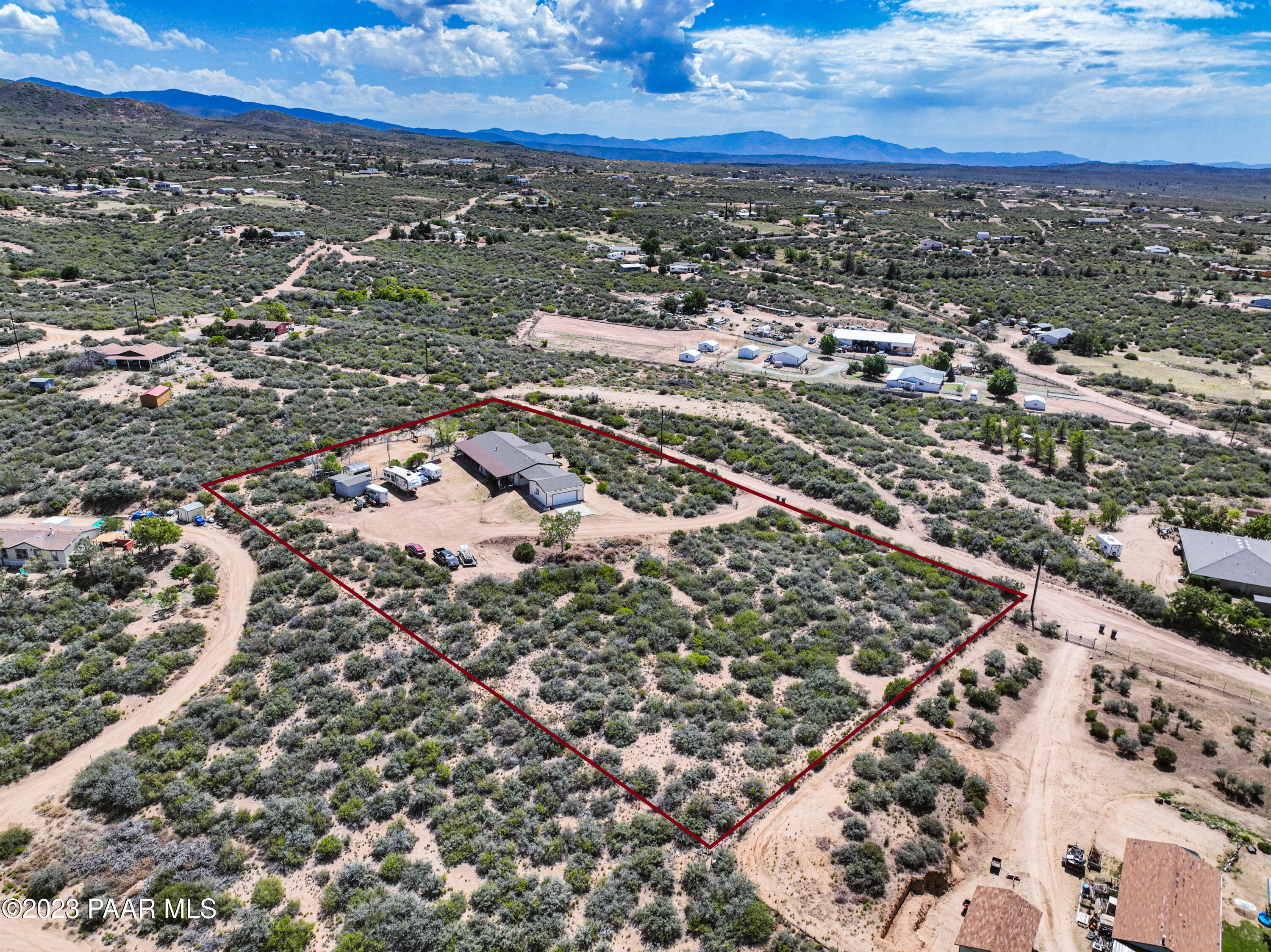7970 West Hampton Road Kirkland, AZ 86332 - Photo 51 of 52 Aerial Overview Line 3
