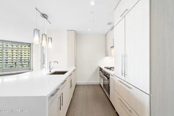 a view of a city with tall buildings