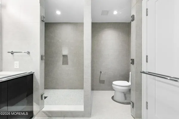 a view of a city with tall buildings