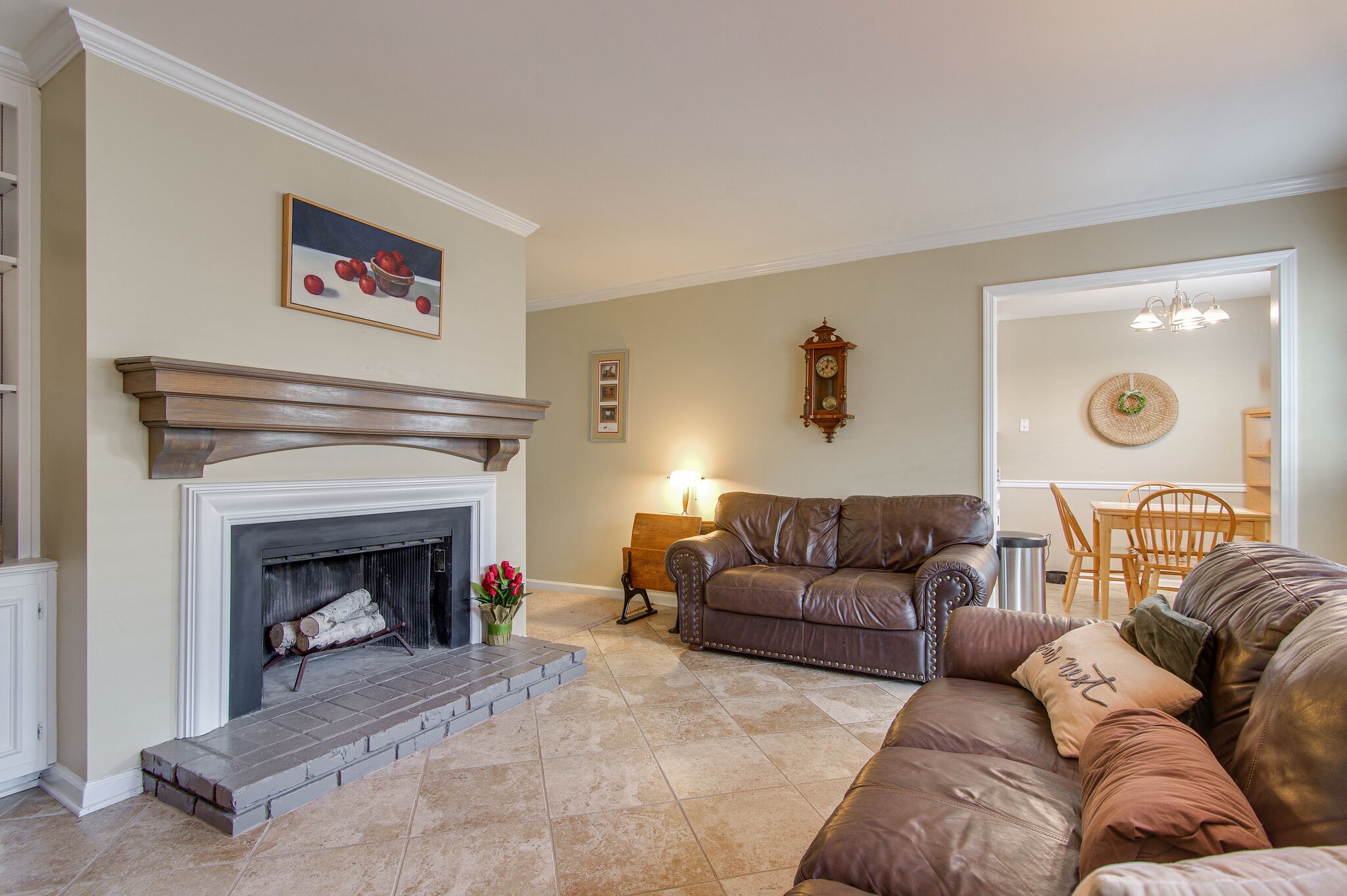 902 General George Patton Road Nashville, TN 37221 - Photo 6 of 22 a living room with furniture and a fireplace