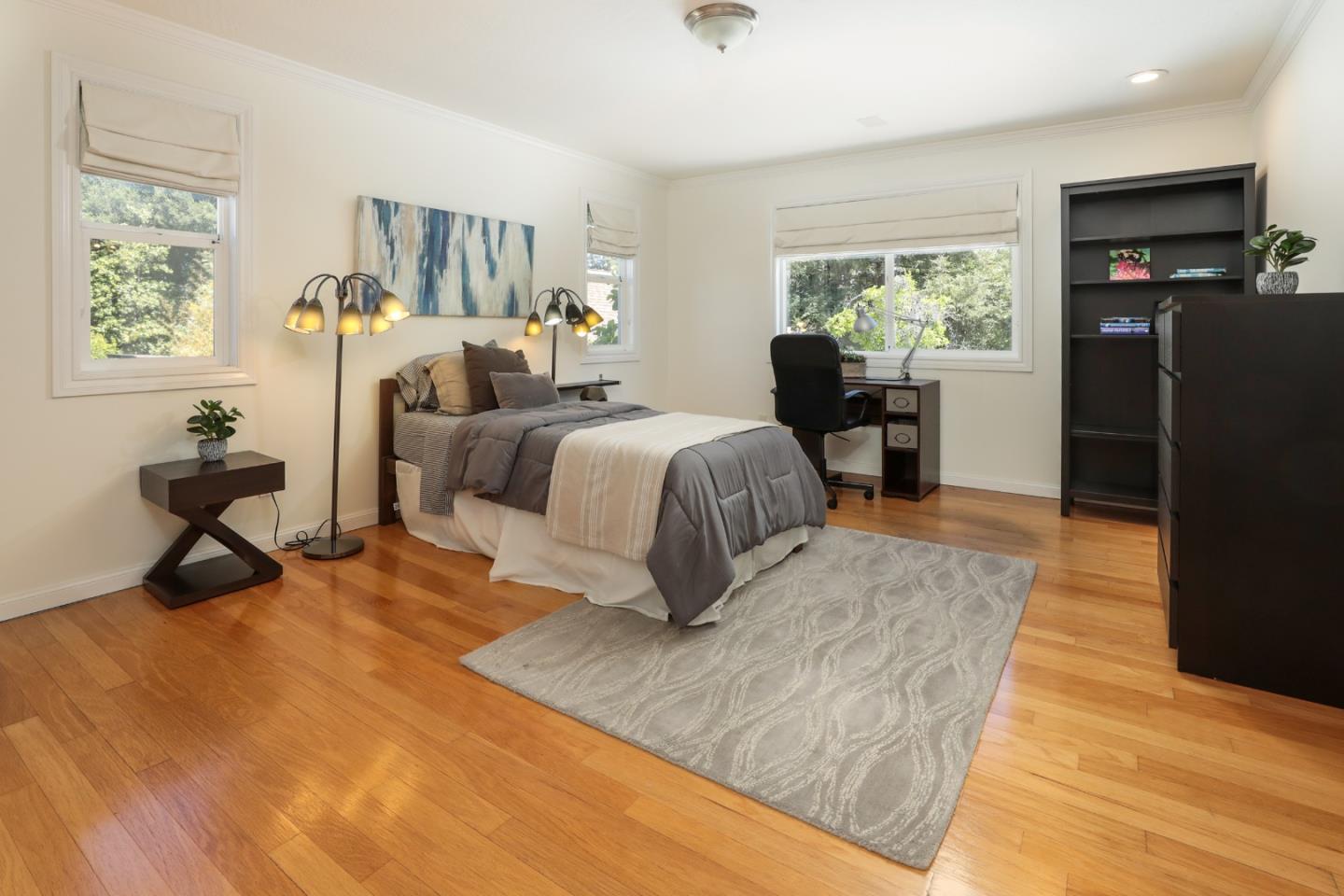 1314 Cloud Avenue Menlo Park, CA 94025 - Photo 21 of 31 a bedroom with bed and a window