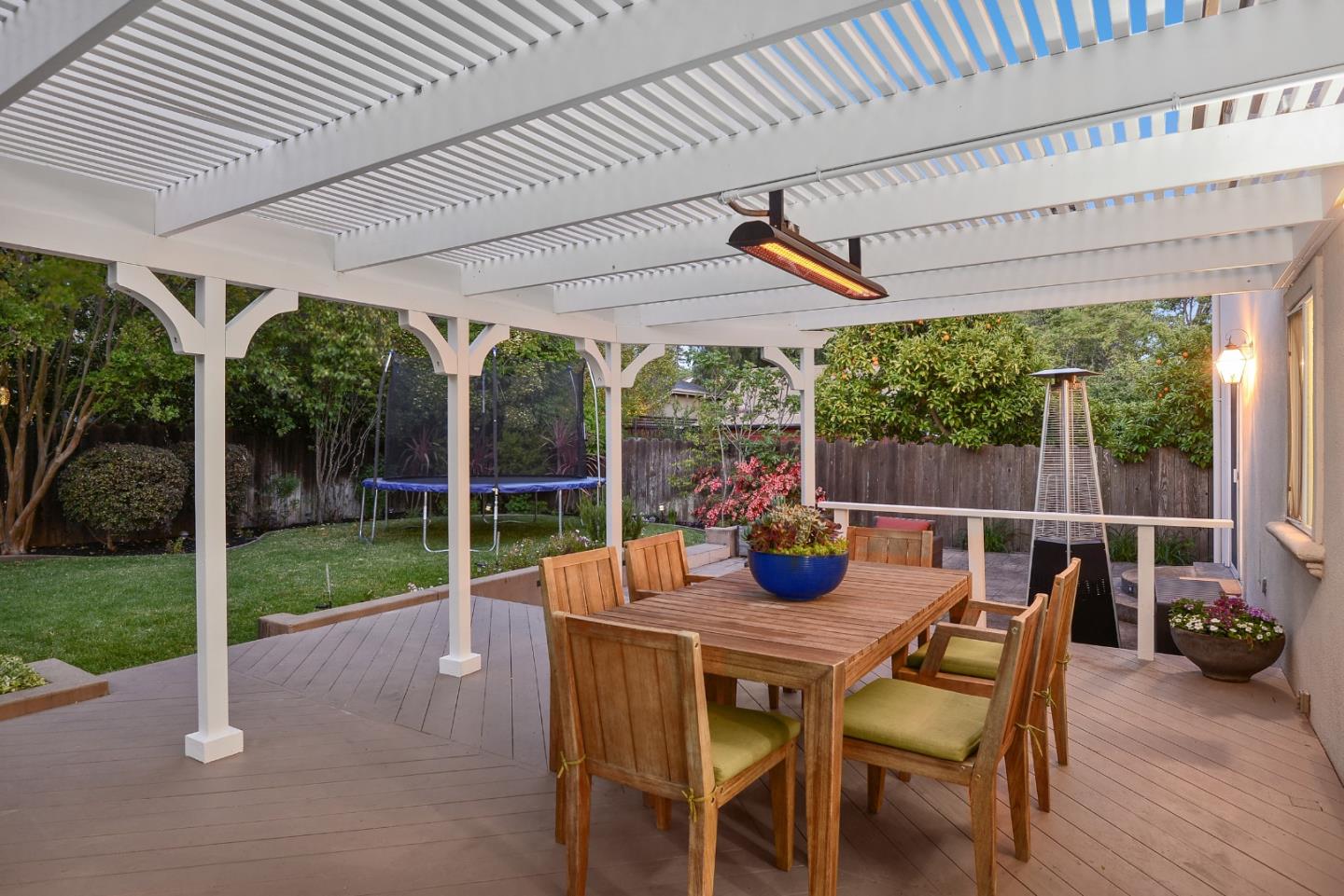 1314 Cloud Avenue Menlo Park, CA 94025 - Photo 25 of 31 a view of a porch with furniture and wooden floor