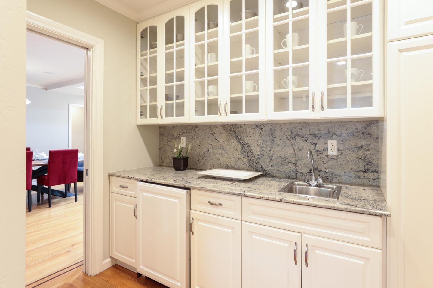 1314 Cloud Avenue Menlo Park, CA 94025 - Photo 8 of 31 a bathroom with a sink and a mirror