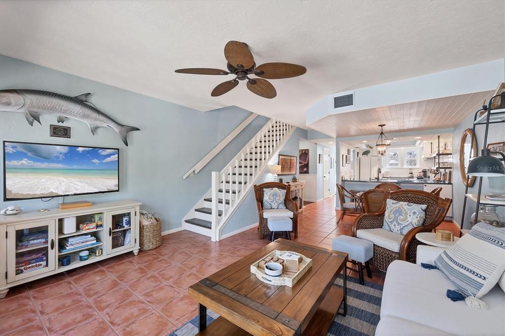 530 5th Street West, Unit 4 Boca Grande, FL 33921 - Photo 16 of 48 a living room with furniture and a wooden floor