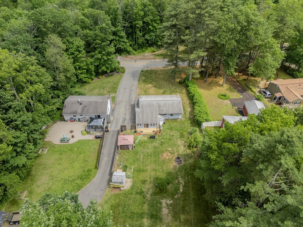 71 Webber Road Brookfield, MA 01506 - Photo 8 of 41 an aerial view of a house with outdoor space