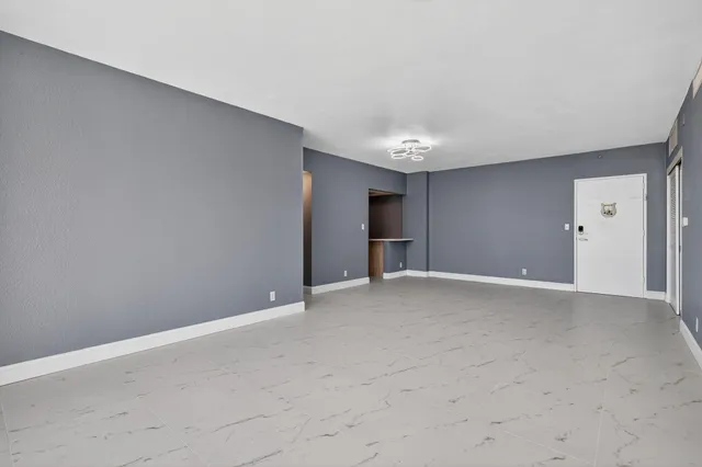 a view of empty room