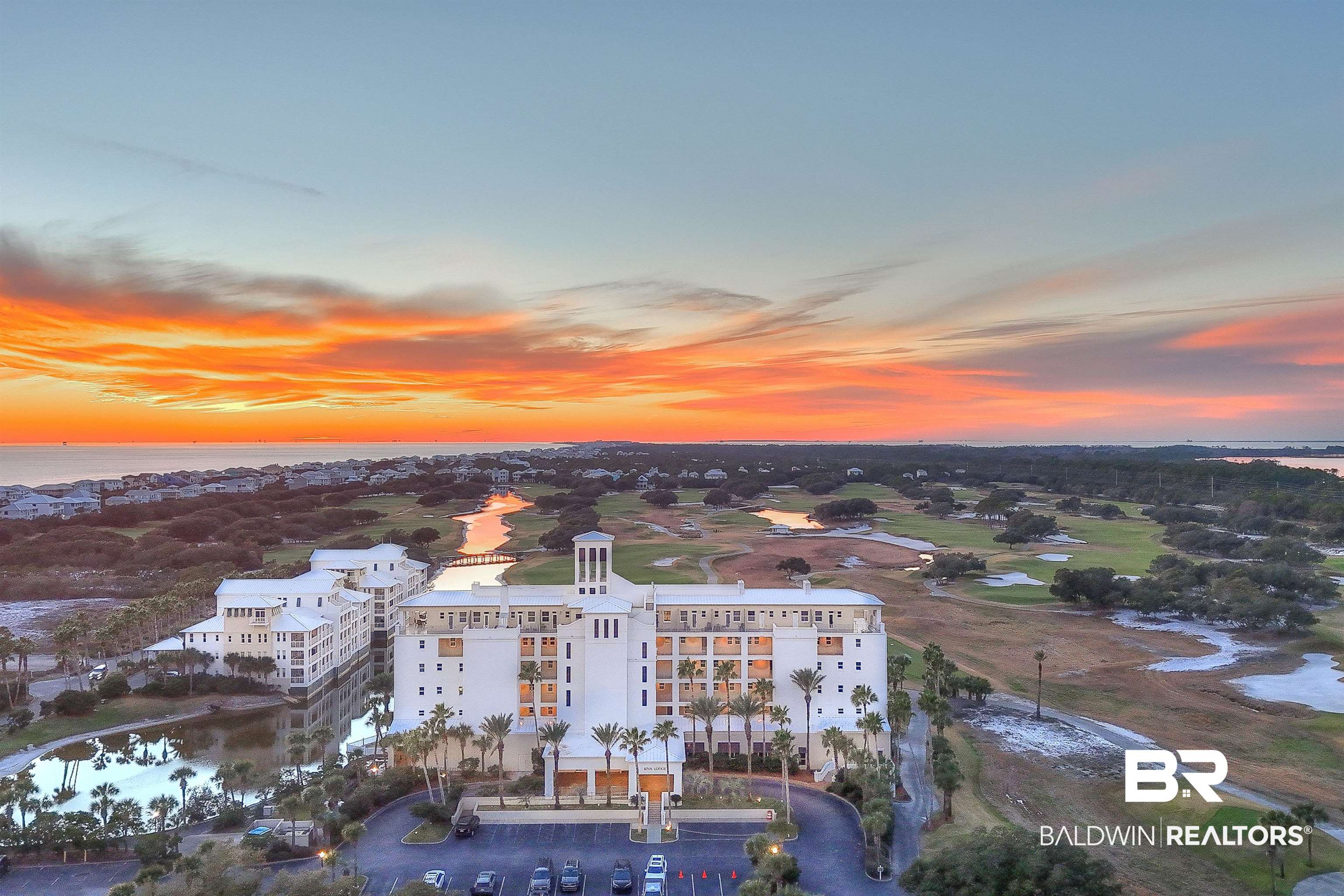 815 Plantation Road, Unit 604 Gulf Shores, AL 36542 - Photo 82 of 86 Aerial View Looking West