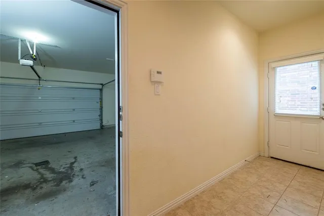 a view of a closet area