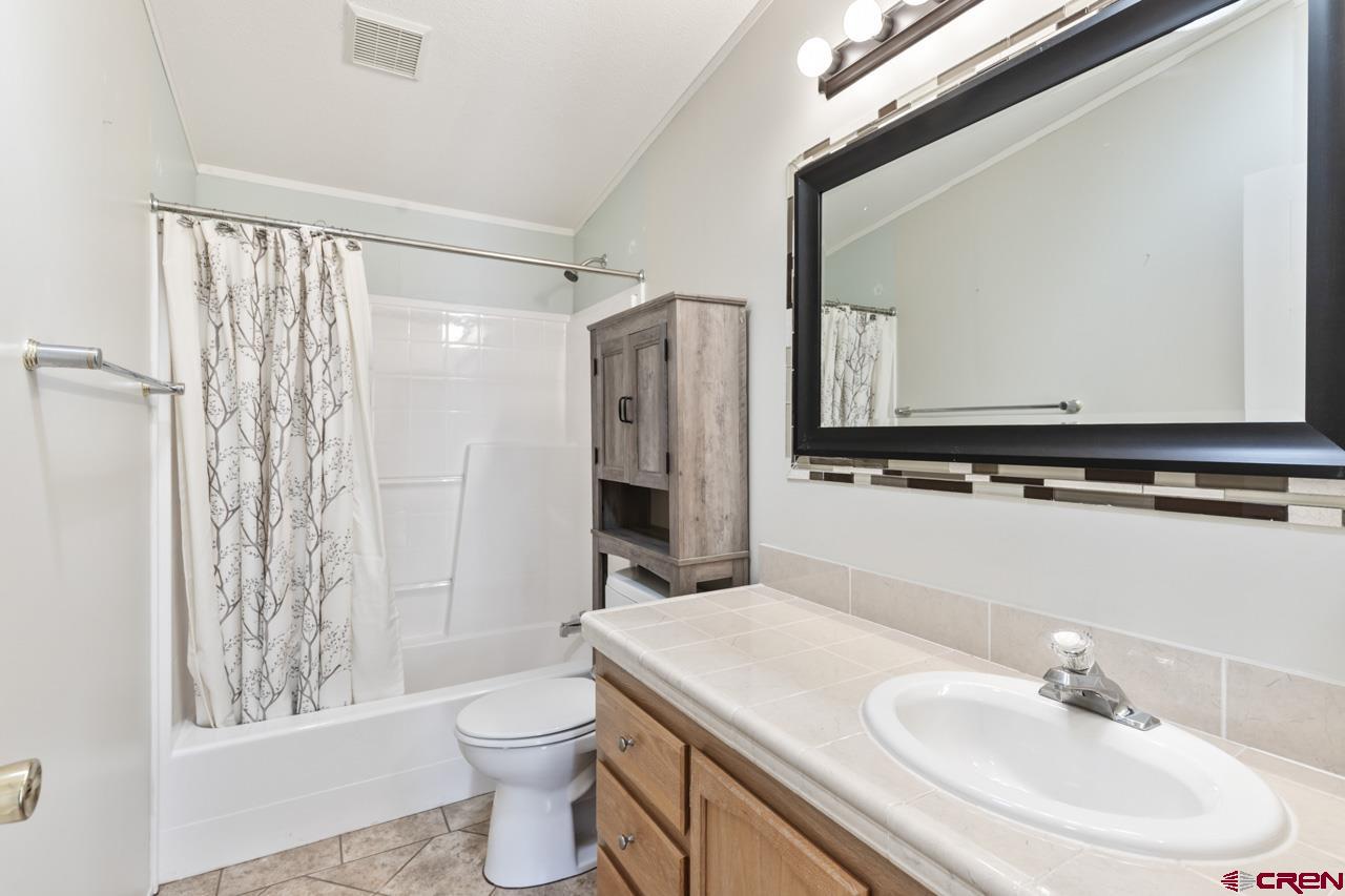 901 6530 Road, Unit 1312 Montrose, CO 81401 - Photo 18 of 30 a bathroom with a sink a toilet and shower