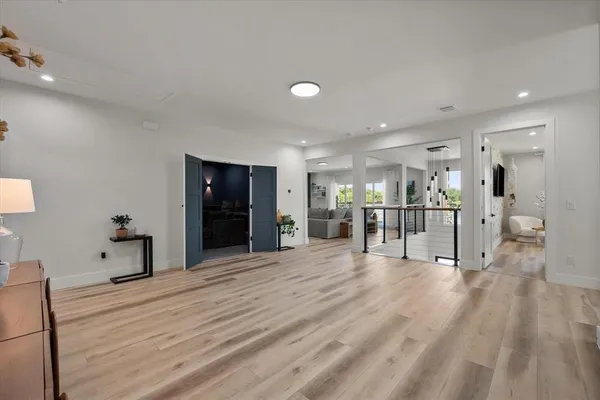 a view of a living room