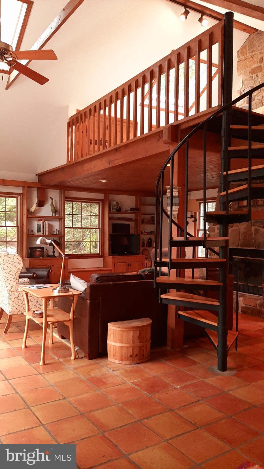 2974 North Providence Road Media, PA 19063 - Photo 14 of 26 Spiral staircase leading to loft