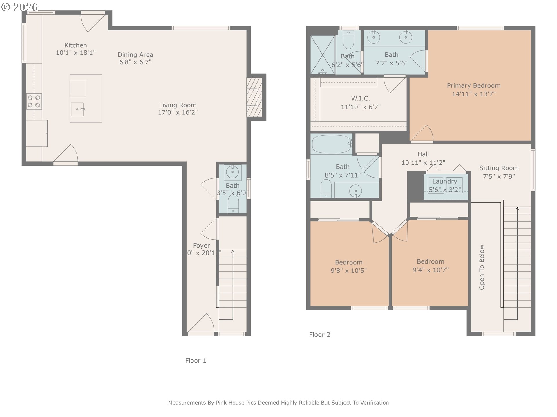 19257 Oak Avenue Sandy, OR 97055 - Photo 40 of 40 Floor Plan