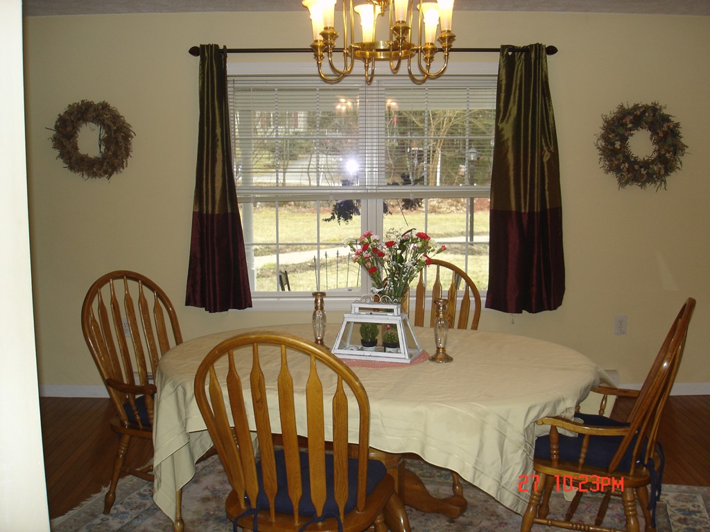 30 Bluefield Road Ashburnham, MA 01430 - Photo 5 of 30 a view of a dining room with furniture and chandelier