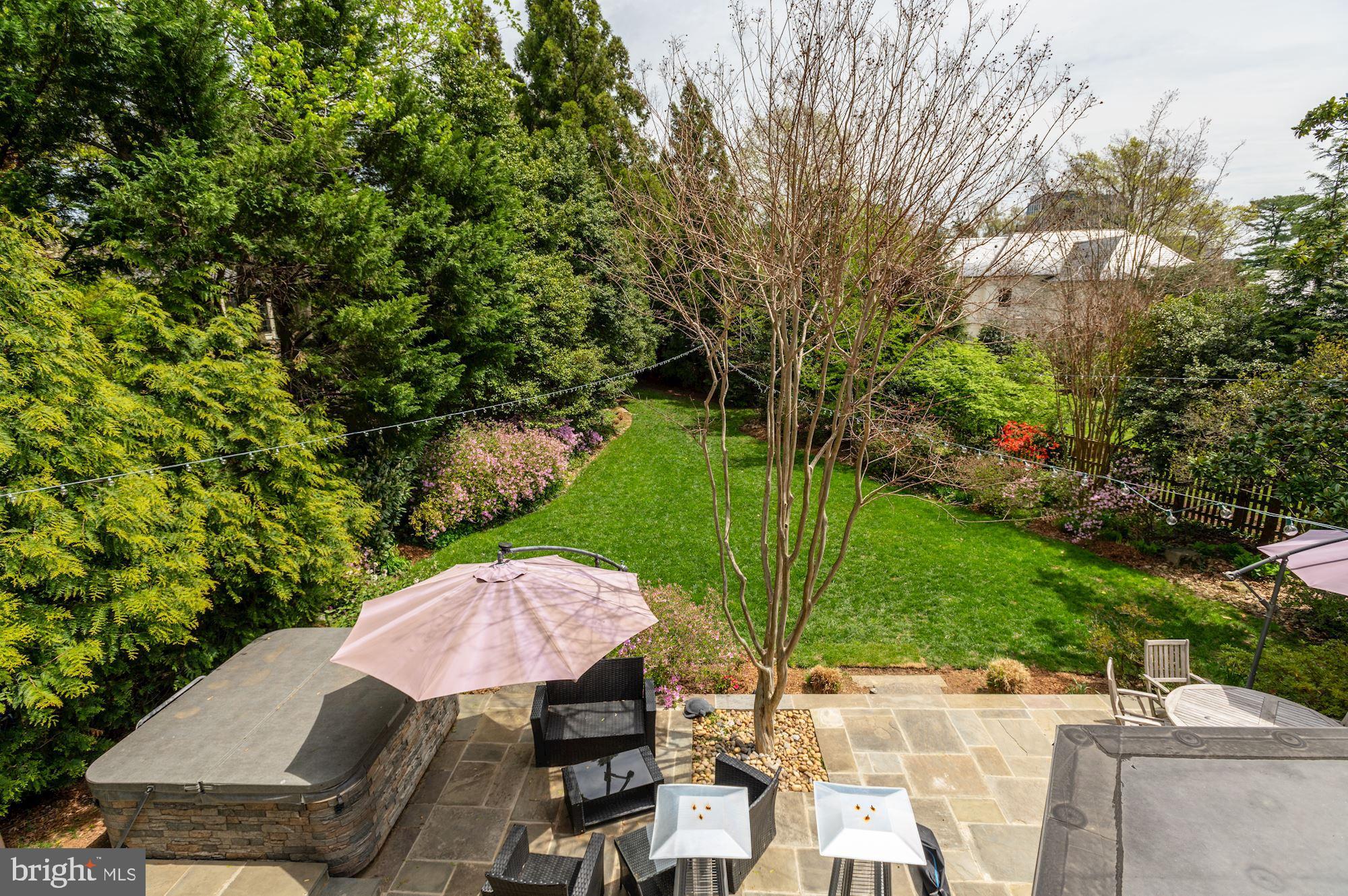 7505 Exeter Road Bethesda, MD 20814 - Photo 32 of 33 Rear Garden