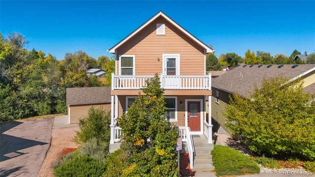 front view of house with a yard