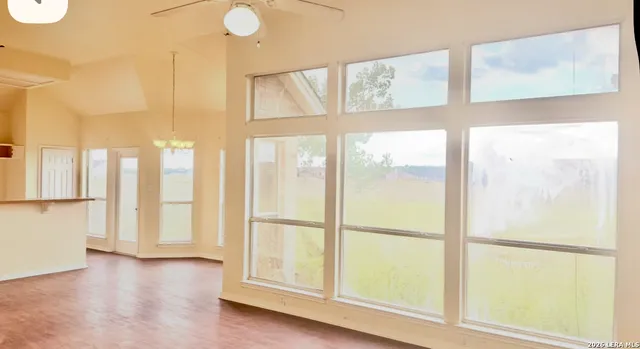 a view of front door