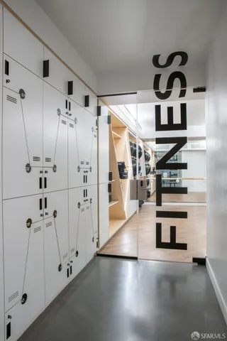 a view of a hallway with a hallway