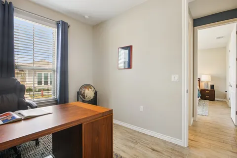 a room with storage and utility