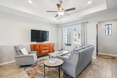 a view of a swimming pool