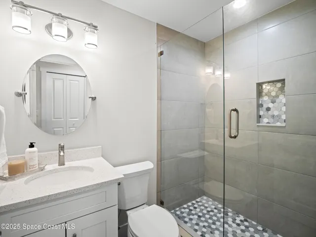 a view of an outdoor space with a lake view