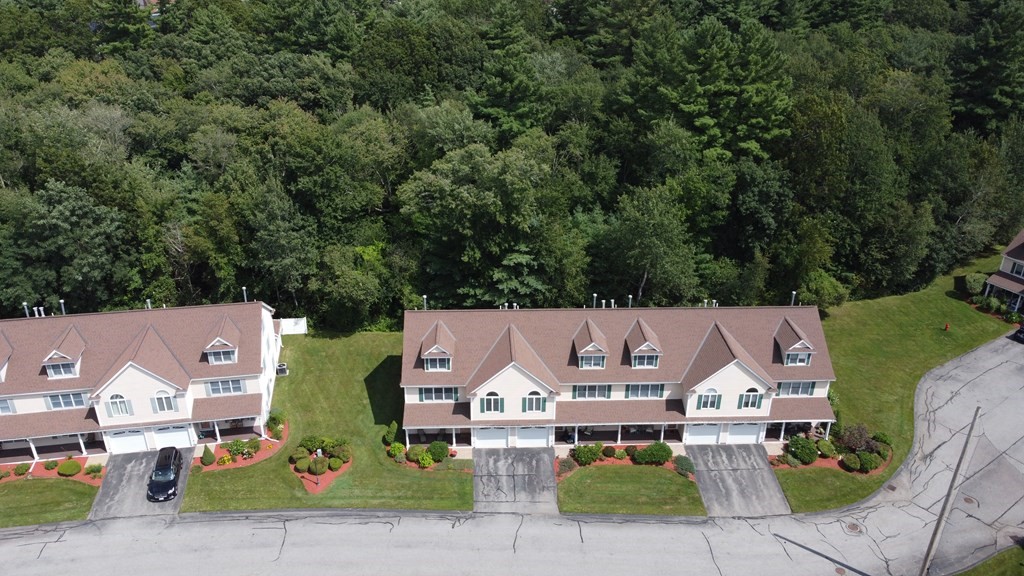 216 Rangeway Road, Unit 161 Billerica, MA 01862 - Photo 39 of 39 an aerial view of residential houses with outdoor space and trees