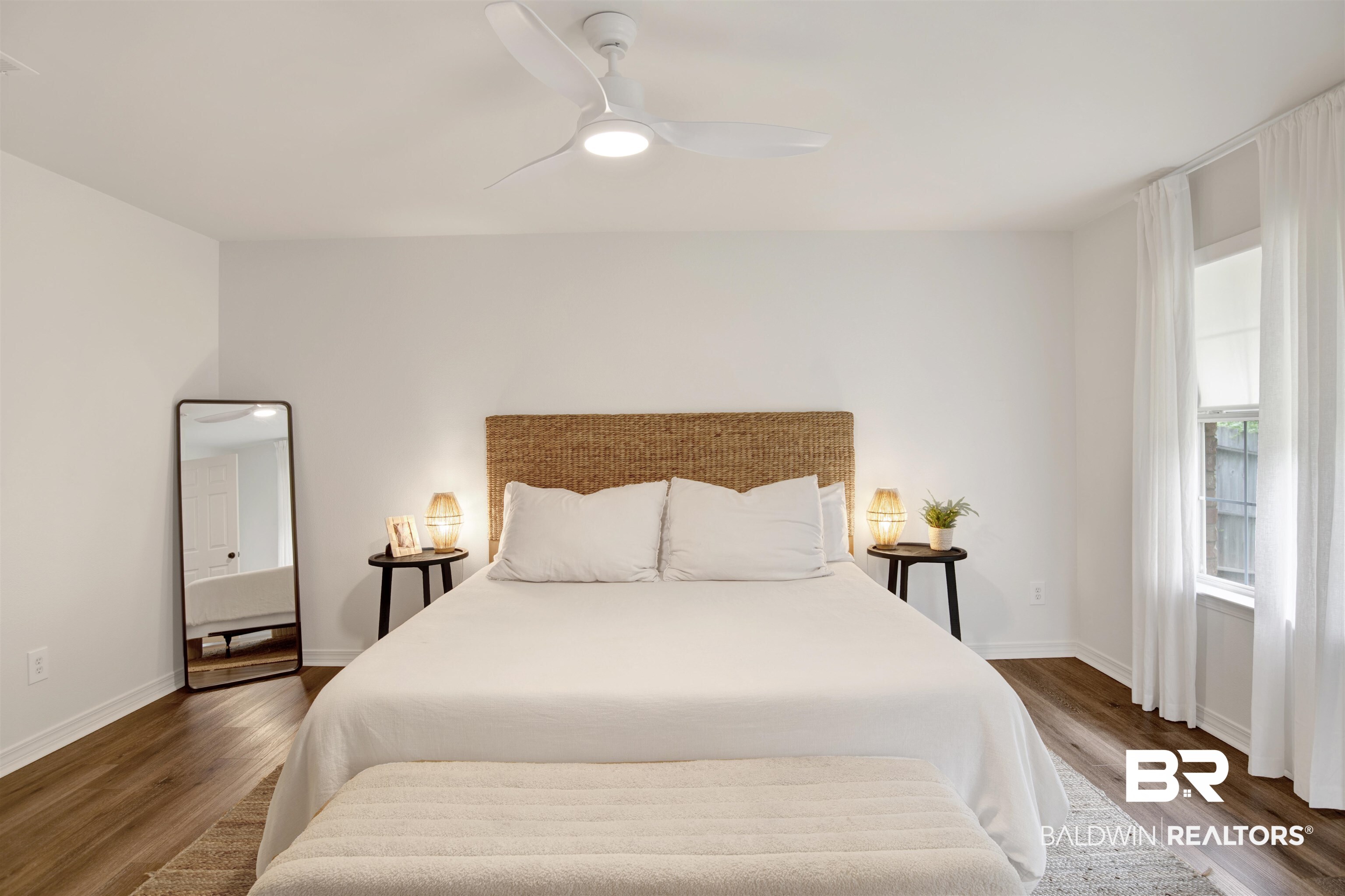 4012 Kendallbrook Loop Foley, AL 36535 - Photo 13 of 31 Bedroom featuring wood finished floors and ceiling fan