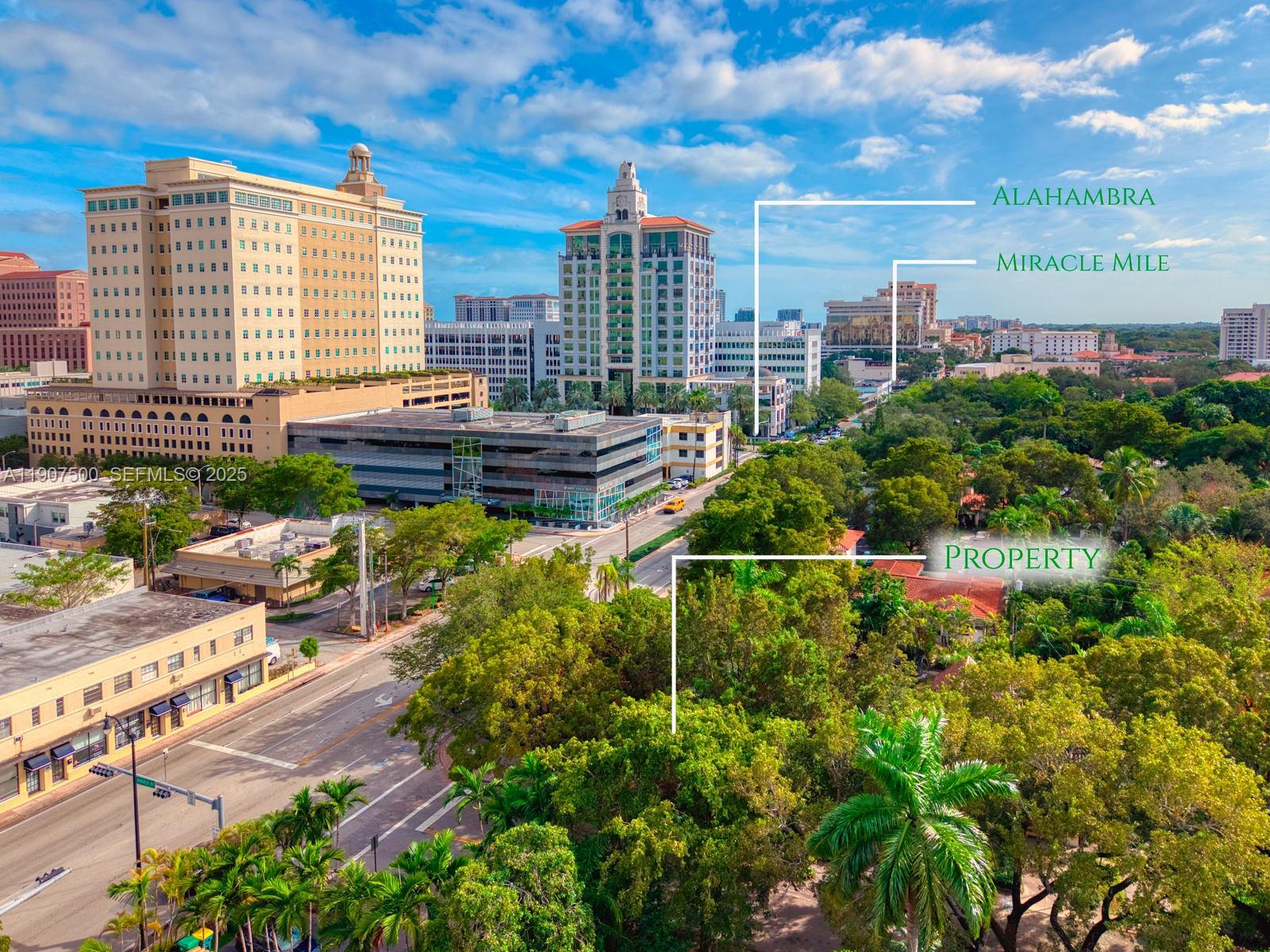 400 Minorca Avenue, Unit 1 Coral Gables, FL 33134 - Photo 19 of 21 a view of a city and tall buildings
