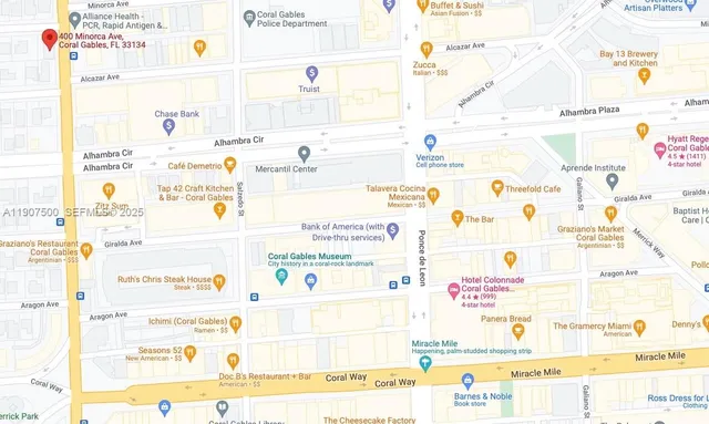 $3,200 | 400 Minorca Avenue, Unit 1, Coral Gables, FL 33134