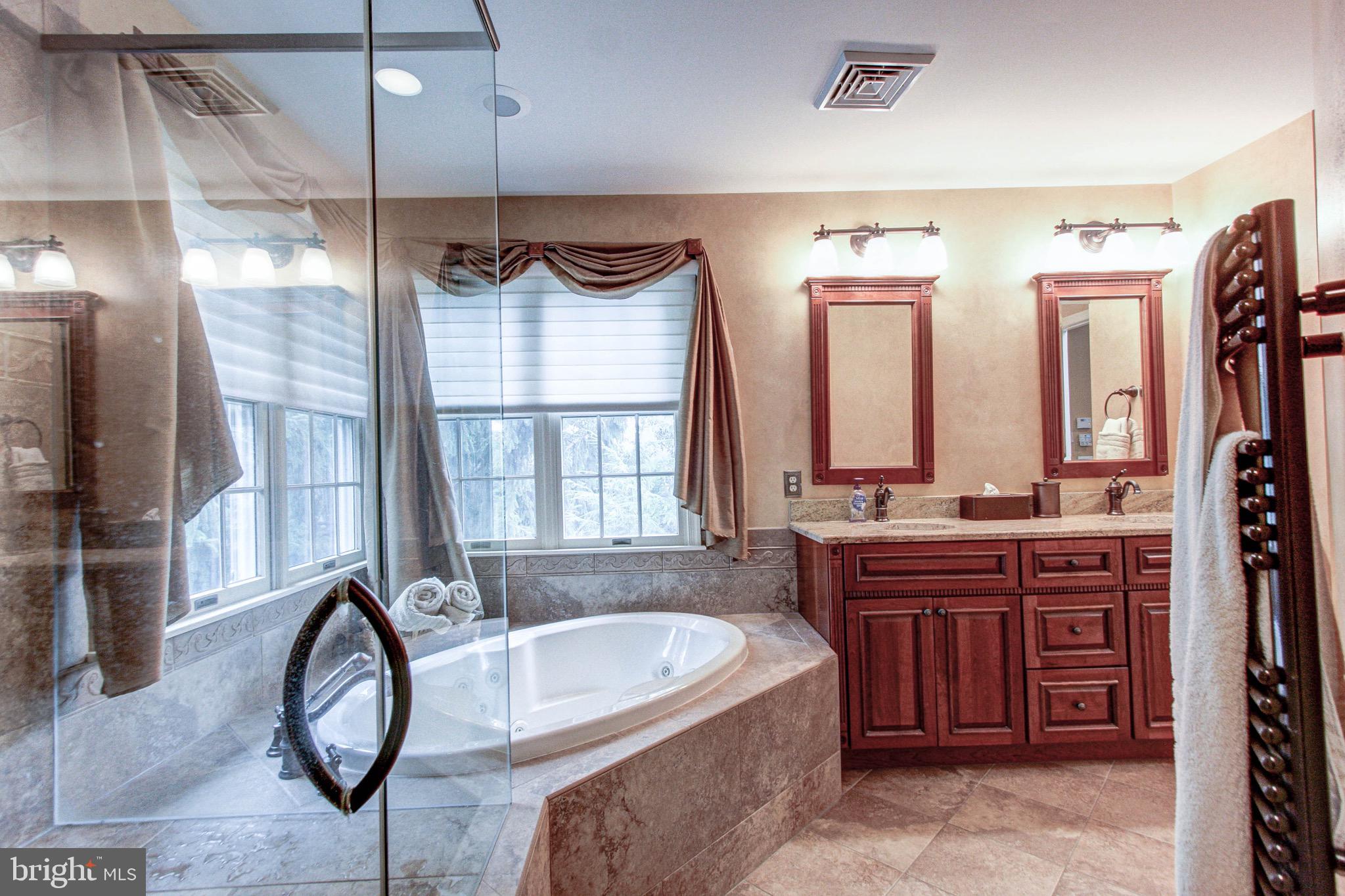3 Raleigh Circle Medford, NJ 08055 - Photo 19 of 41 Master bath with soaking tub and jets