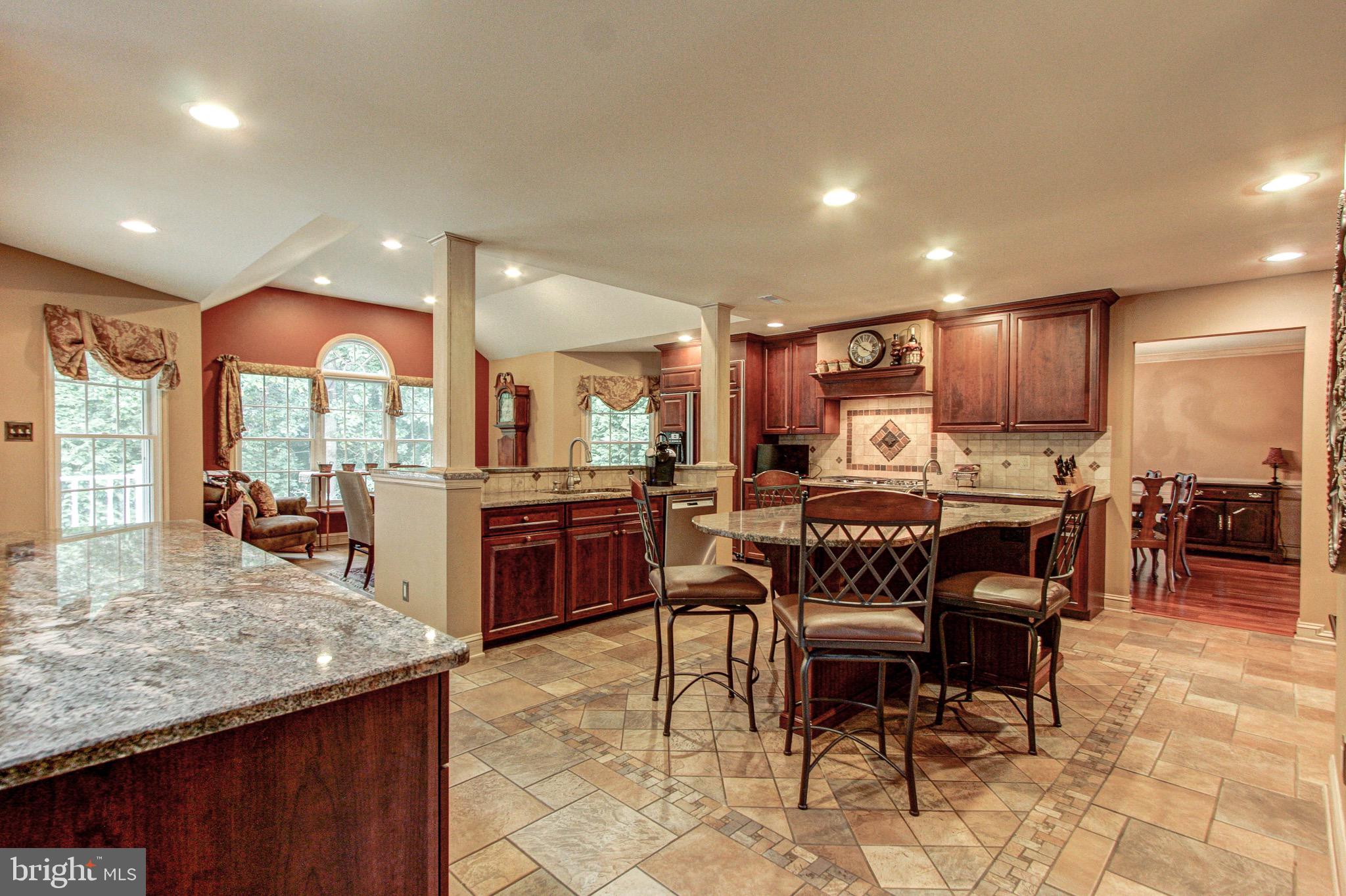3 Raleigh Circle Medford, NJ 08055 - Photo 3 of 41 Kitchen island and morning room
