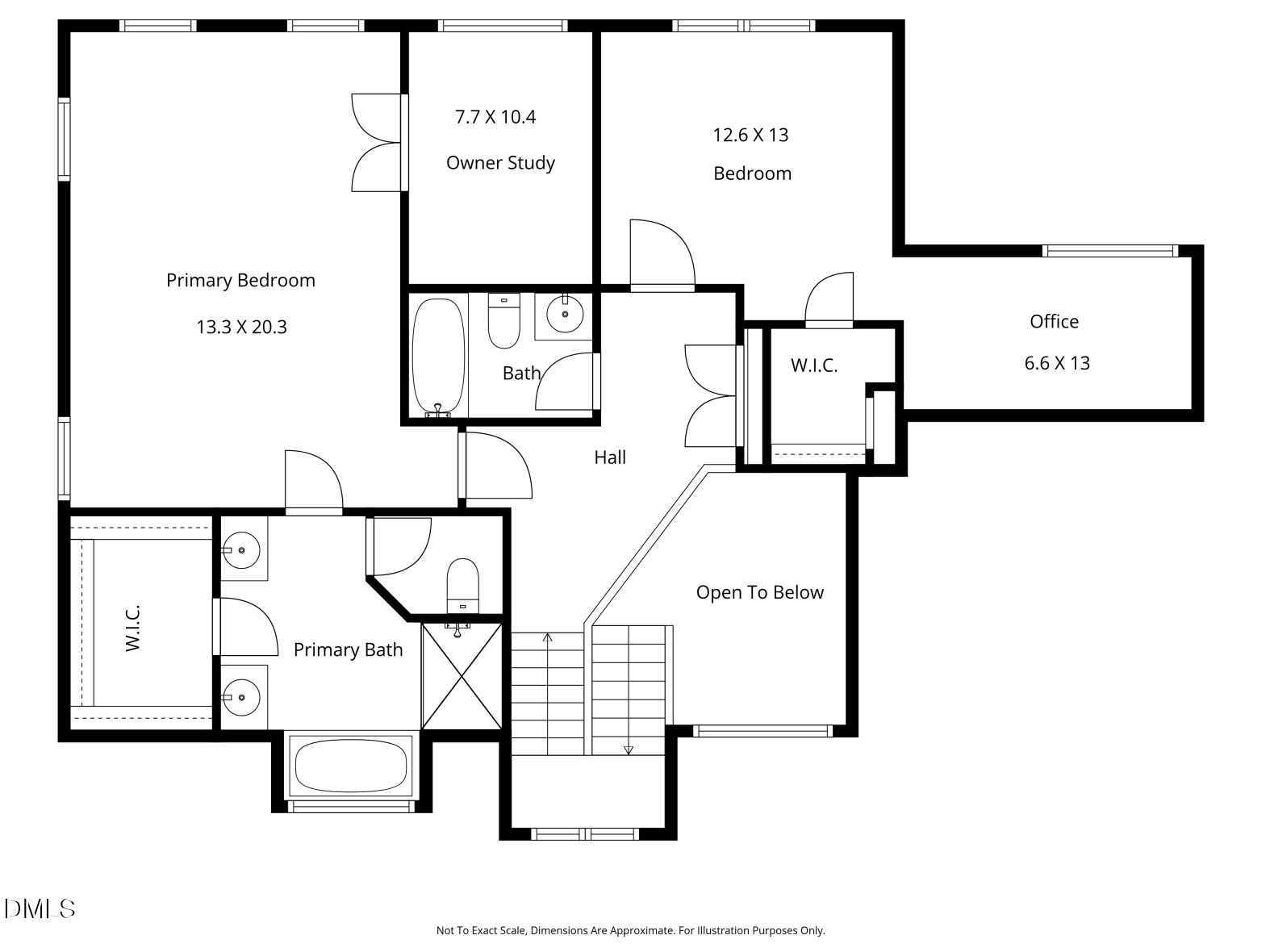 5306 Taproot Lane Durham, NC 27705 - Photo 6 of 7 a picture of a floor plan
