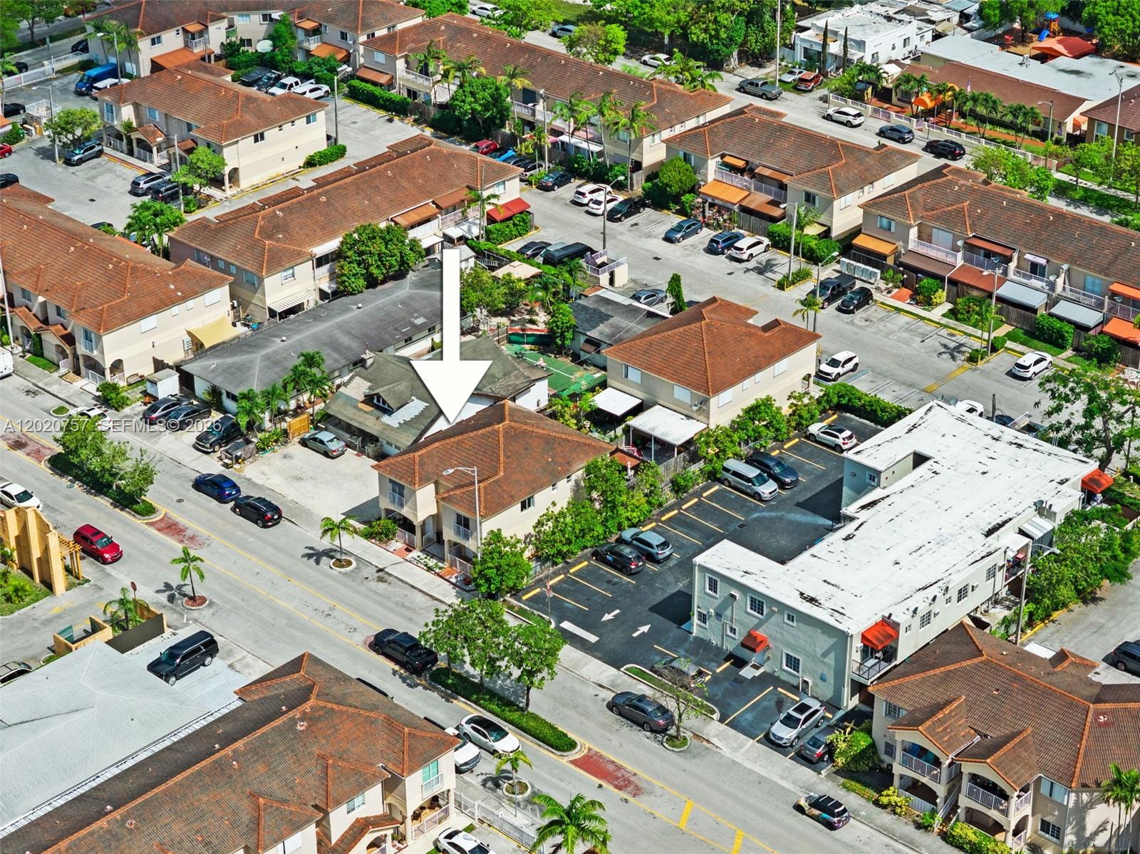 255 East 3rd Street, Unit 1 Hialeah, FL 33010 - Photo 38 of 38 an aerial view of residential houses with outdoor space