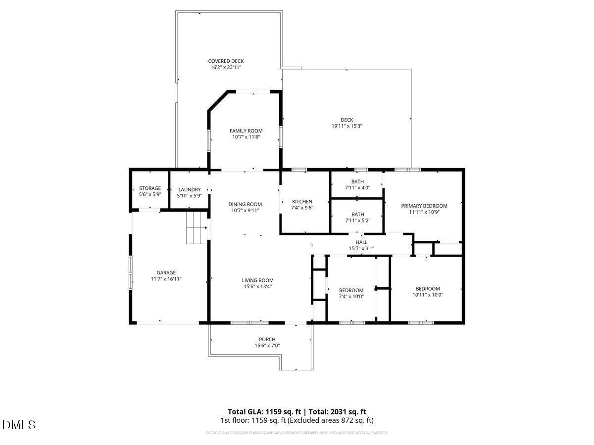 104 Old Farm Road Smithfield, NC 27577 - Photo 34 of 34 Floorplan
