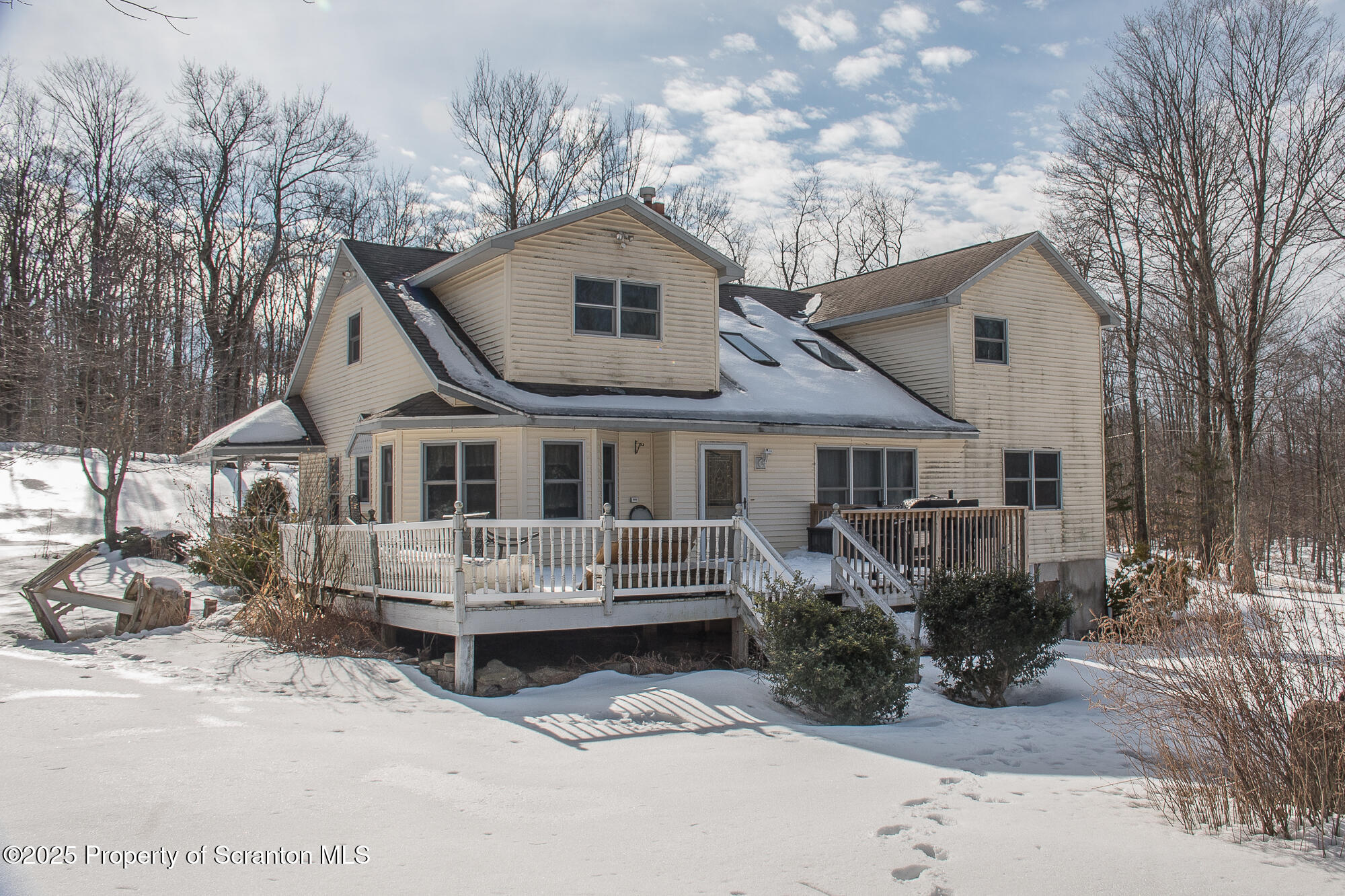193 Flat Rock Road Forest City, PA 18421 - Photo 4 of 55 Rear