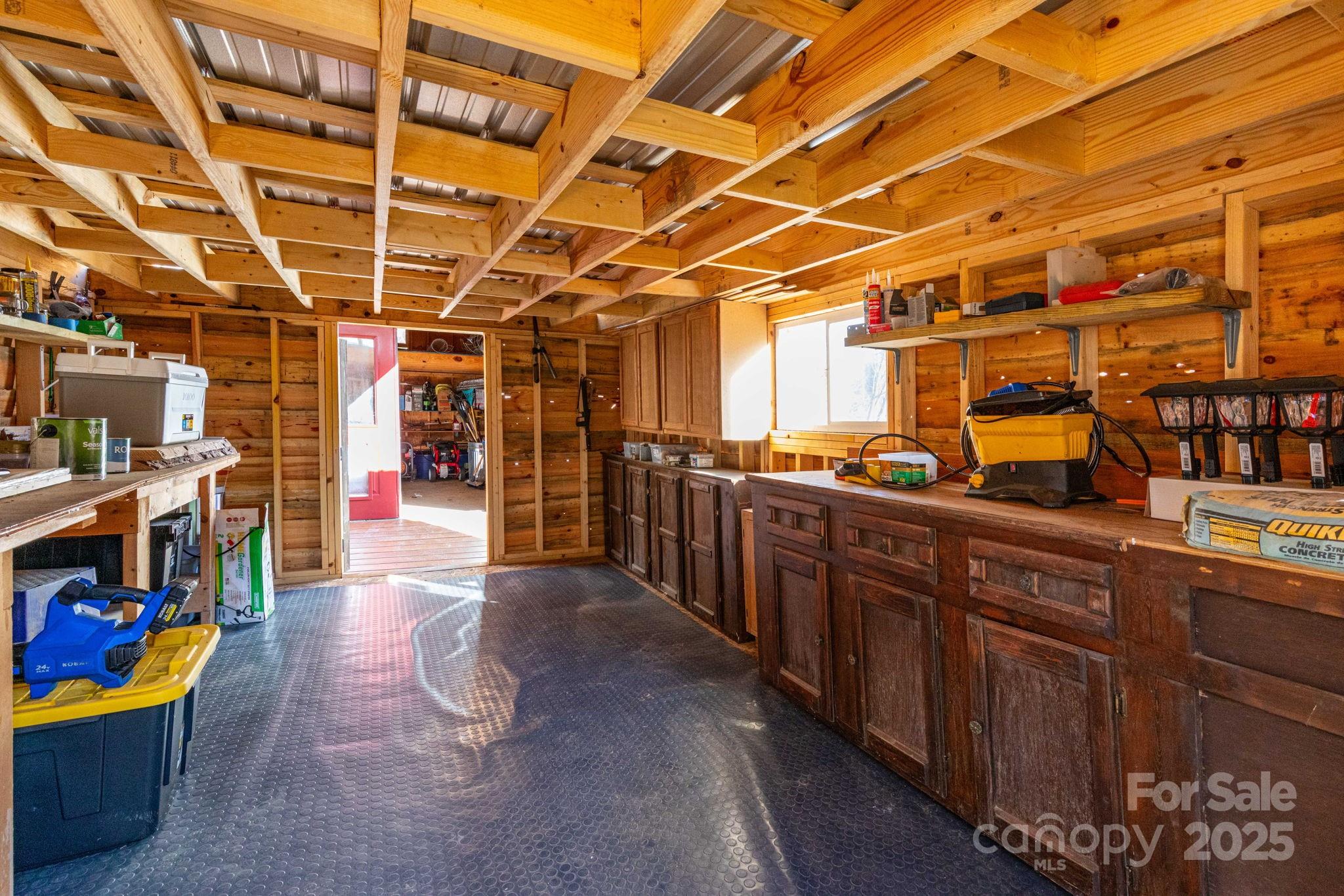 1010 Melton Branch Road Bakersville, NC 28705 - Photo 36 of 43 a view of a storage with a sink
