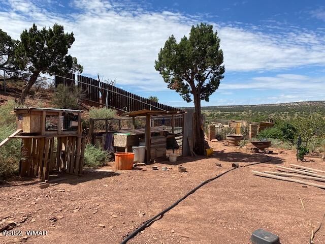 3854 El Dorado Road Snowflake, AZ 85937 - Photo 9 of 33 a view of a terrace with a tree