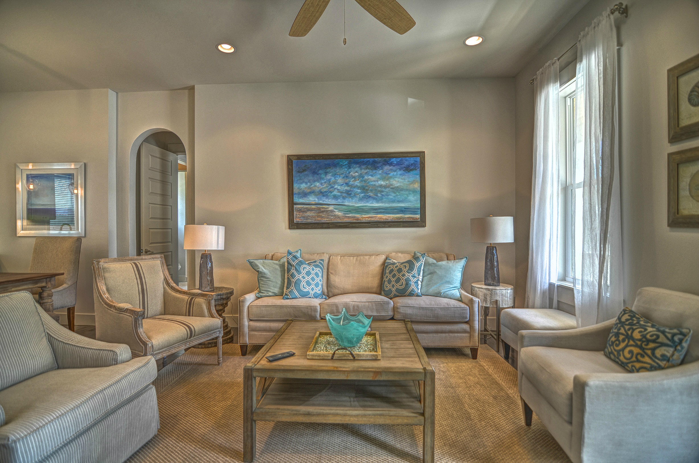 115 West Cobia Run Seacrest, FL 32461 - Photo 4 of 26 a living room with furniture and a large window