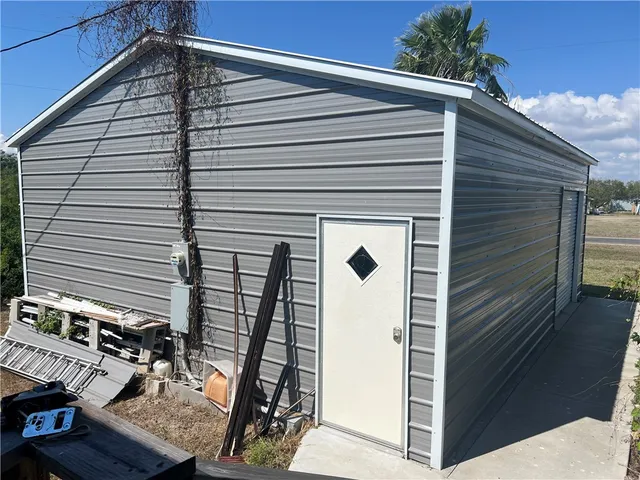 a front view of a house with balcony