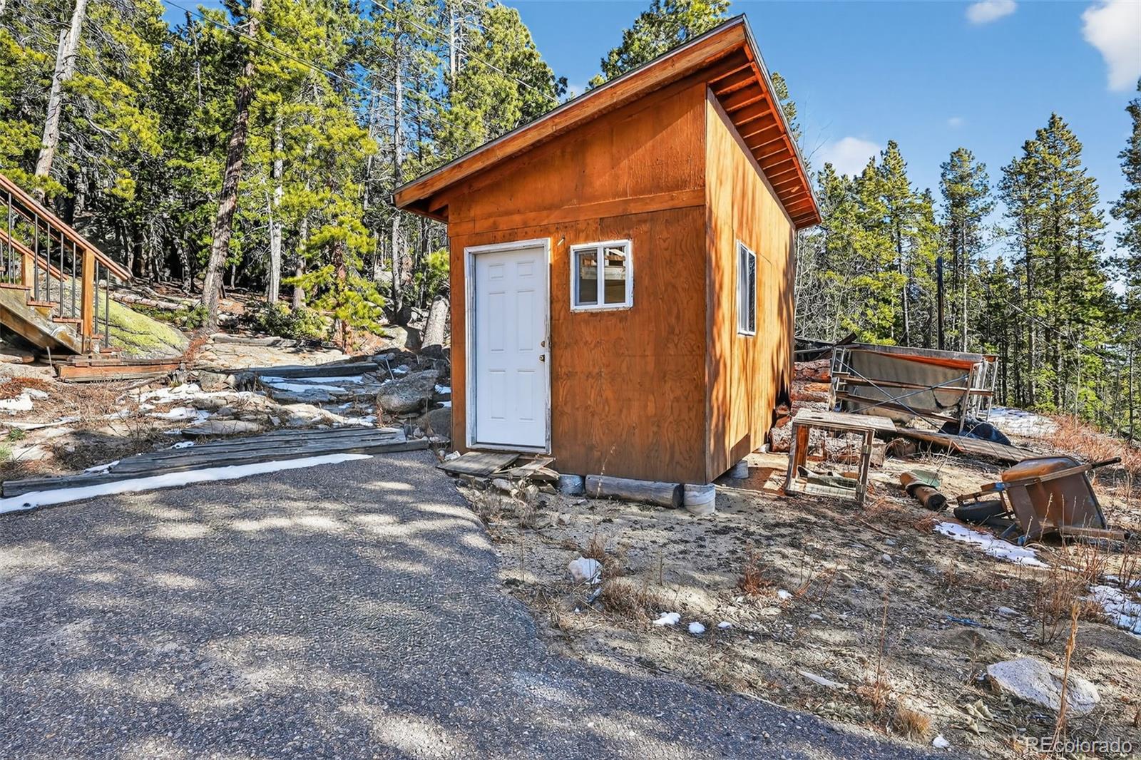 3581 Gap Road Golden, CO 80403 - Photo 33 of 45 a view of a house with backyard