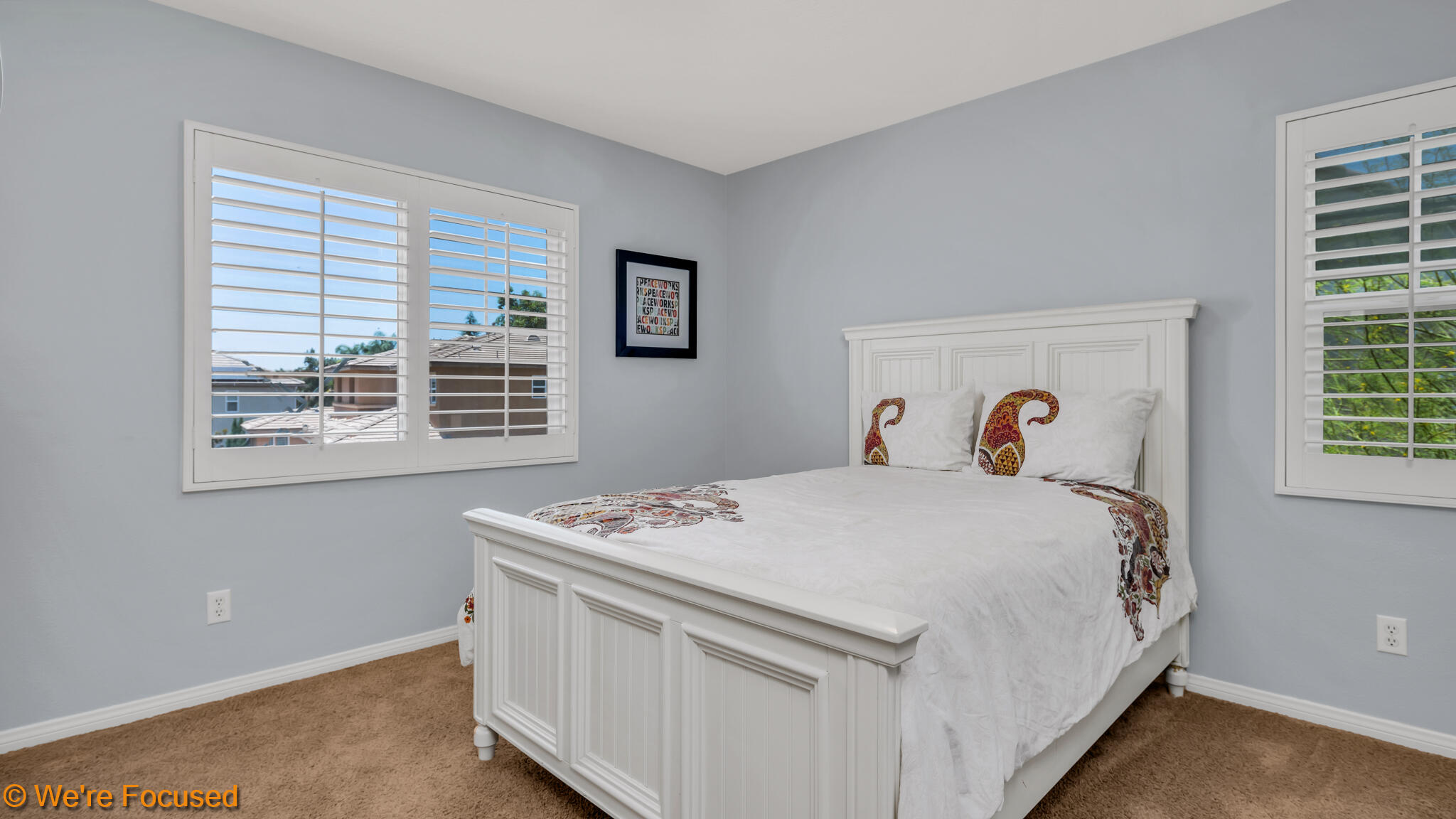 33856 Augusta Circle Yucaipa, CA 92399 - Photo 24 of 55 a bed sitting in a bedroom next to a window