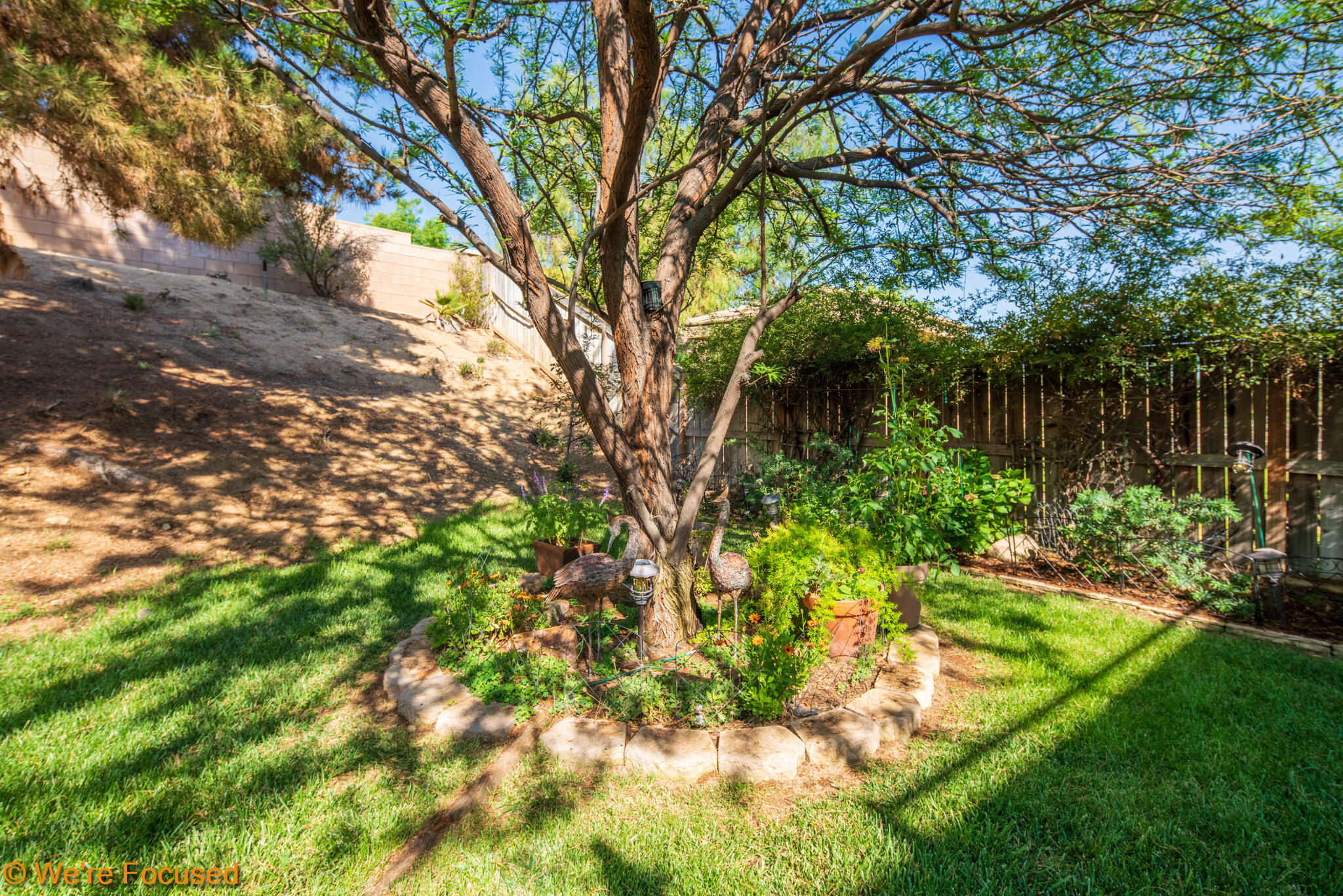 33856 Augusta Circle Yucaipa, CA 92399 - Photo 32 of 55 a backyard of a house with lots of green space